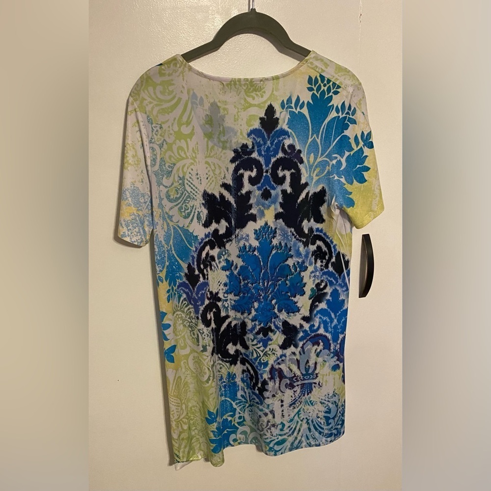 Laura Ashley Short Sleeve Top, M - Picture 2 of 5